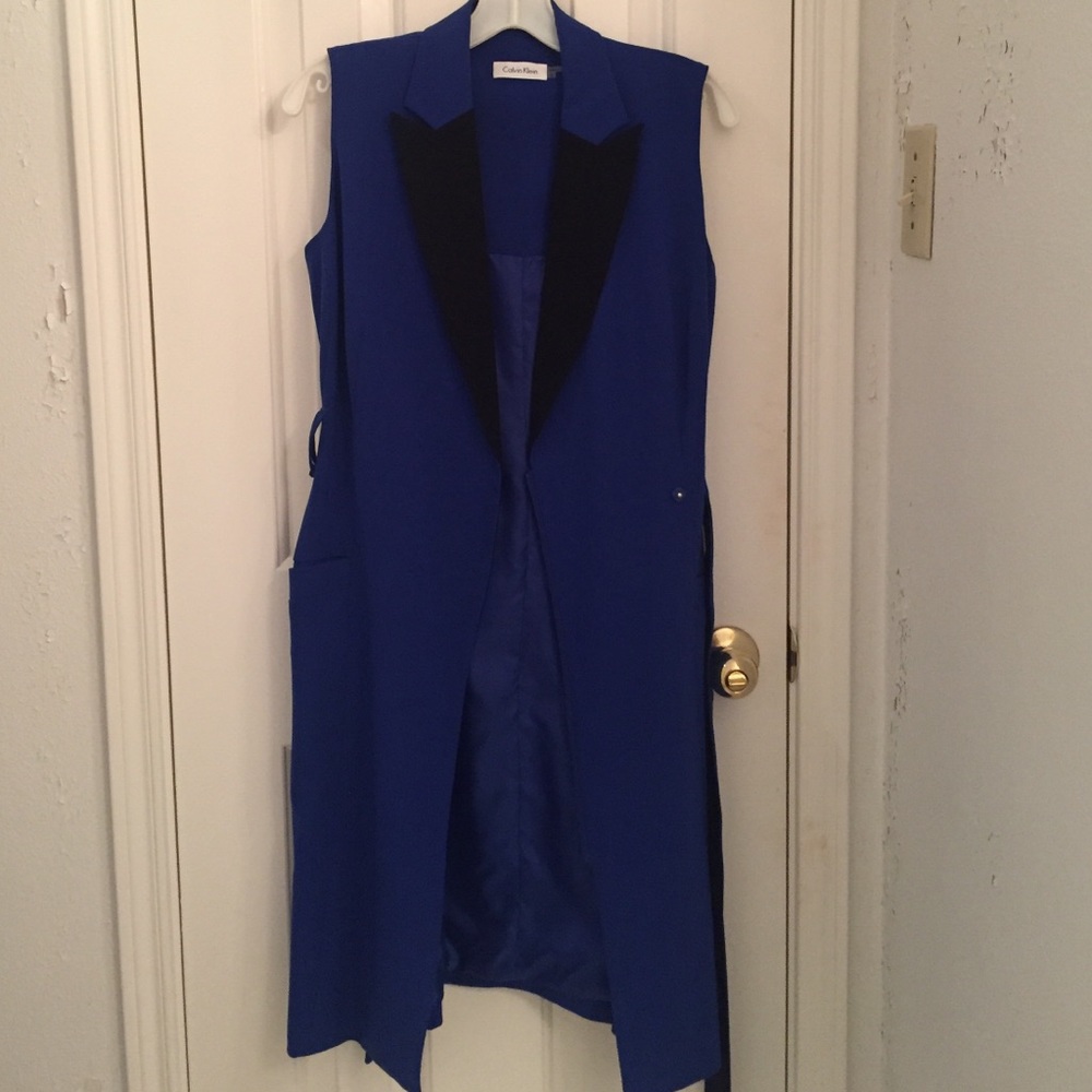 Calvin Klein | Long Blazer Vest or Dress