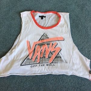 VANS crop top