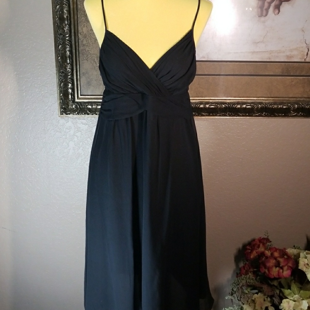 The Limited Black spaghetti strapped dress,