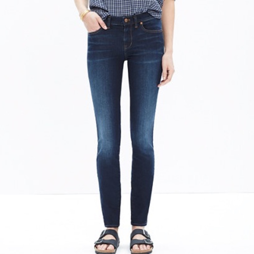 Madewell skinny jeans lakeshore wash- size 26 NWT!