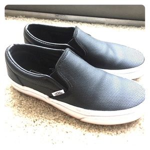 Black vans (worn once)