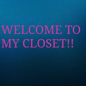 Welcome to my closet everyone!!