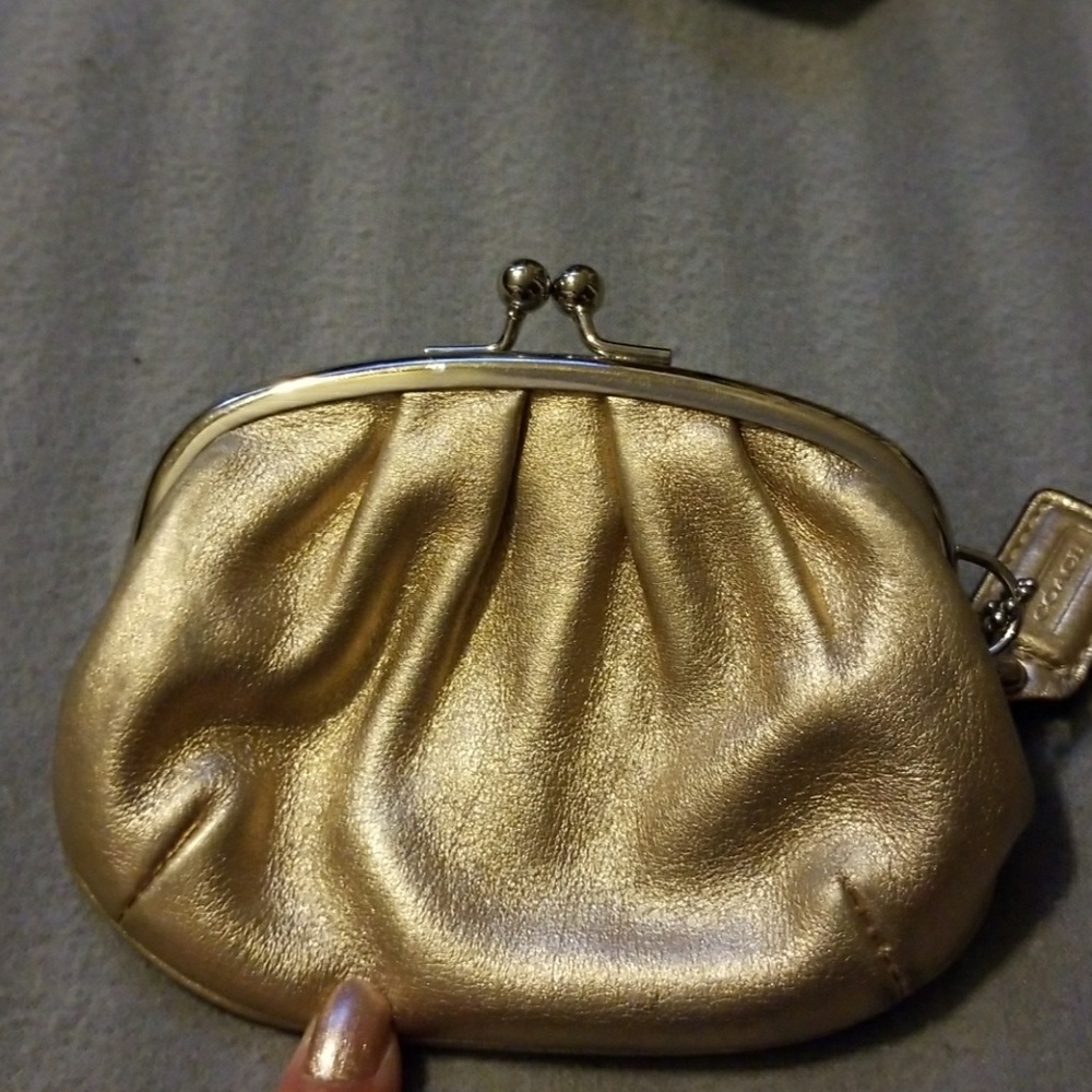 Coach change purse