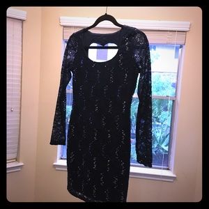 Navy blue dress