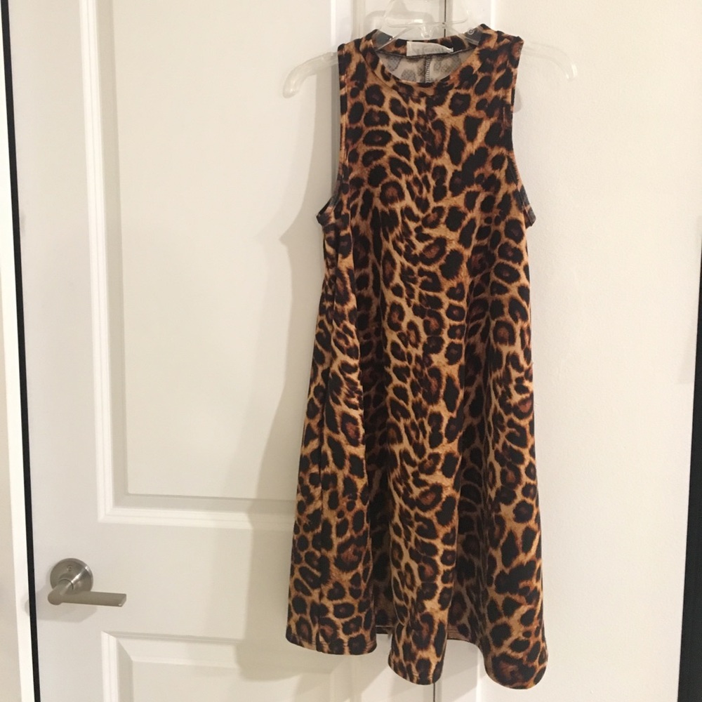 Cheetah Merritt Shift Dress