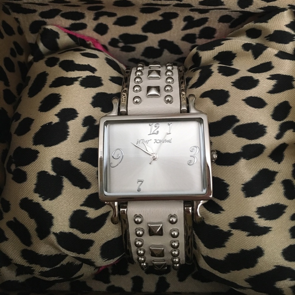 Betsey Johnson Studded Watch