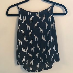 L.A. Hearts Giraffe Tank Top
