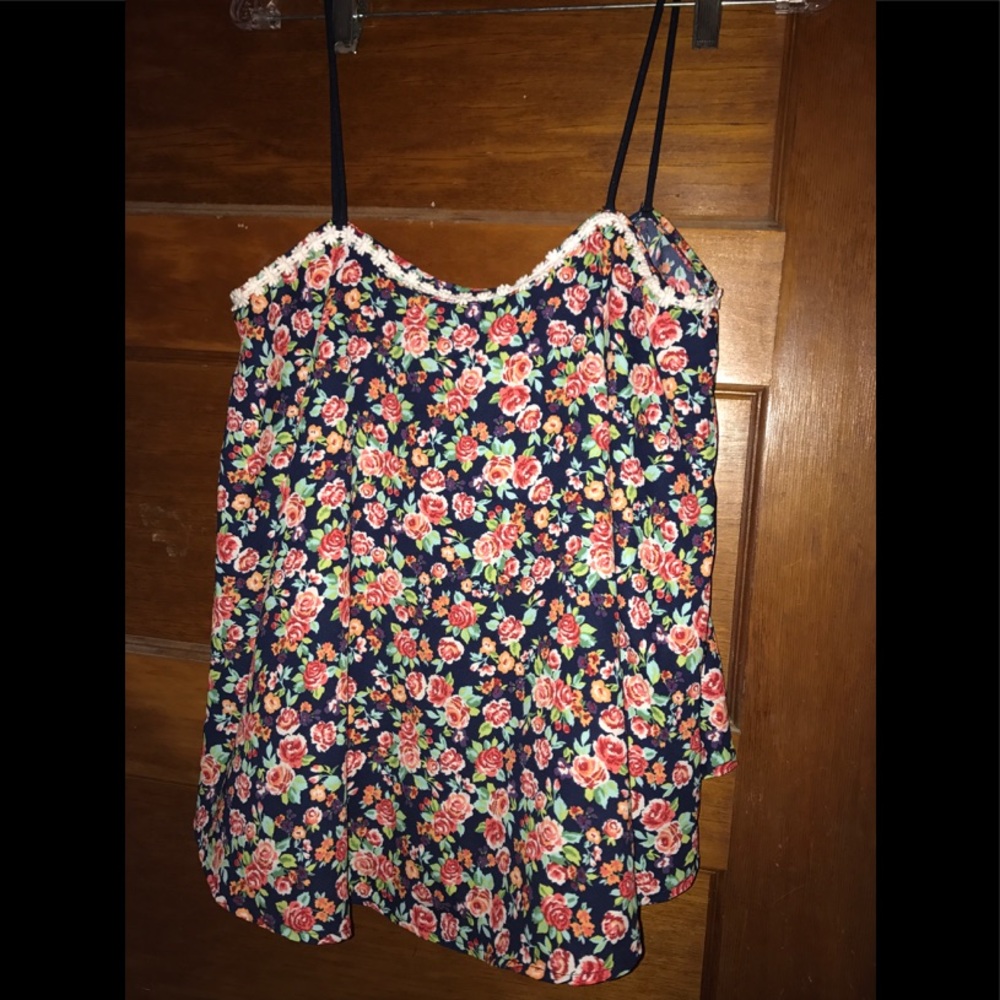 Floral tank top