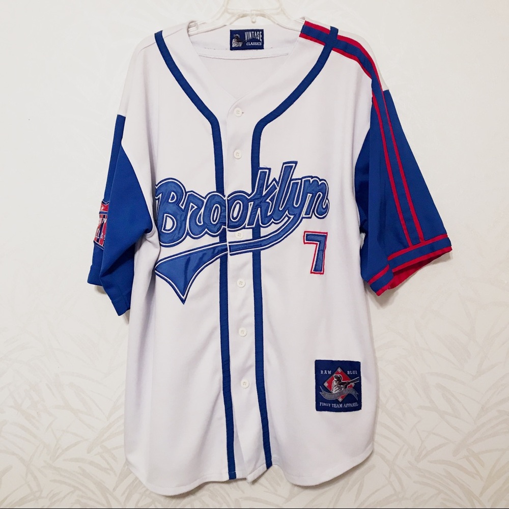 Brooklyn Dodgers Baseball Jersey #7