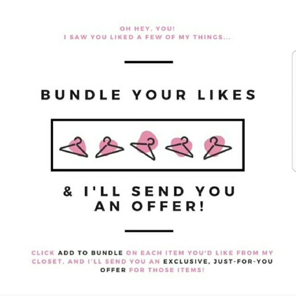 Bundle your likes for a private NO pressure offer!