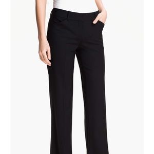 Last chance! Theory Max C Tailor black wool pant