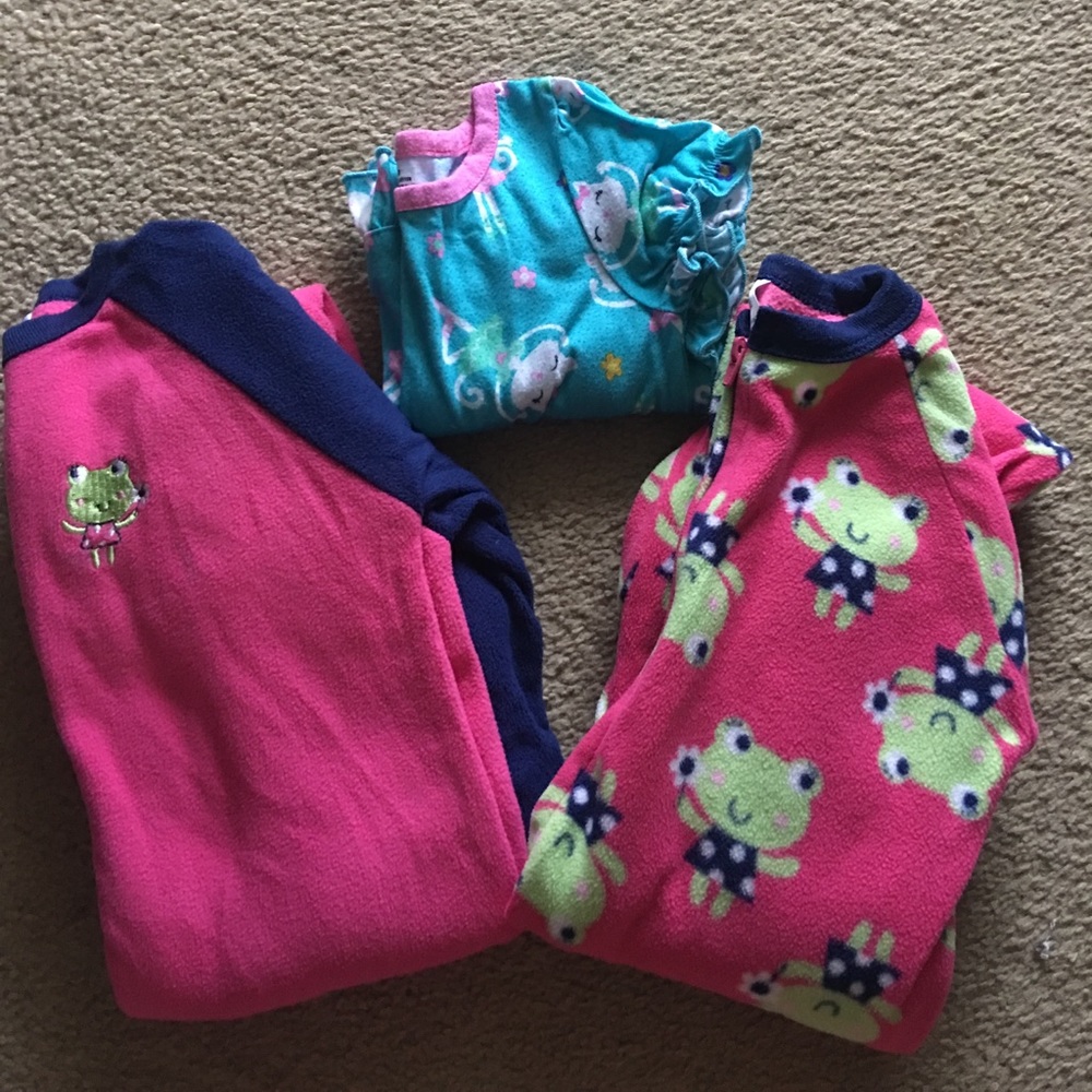 Girls 3T Pajama Bundle