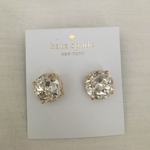 Clear Gem Kate Spade Studs