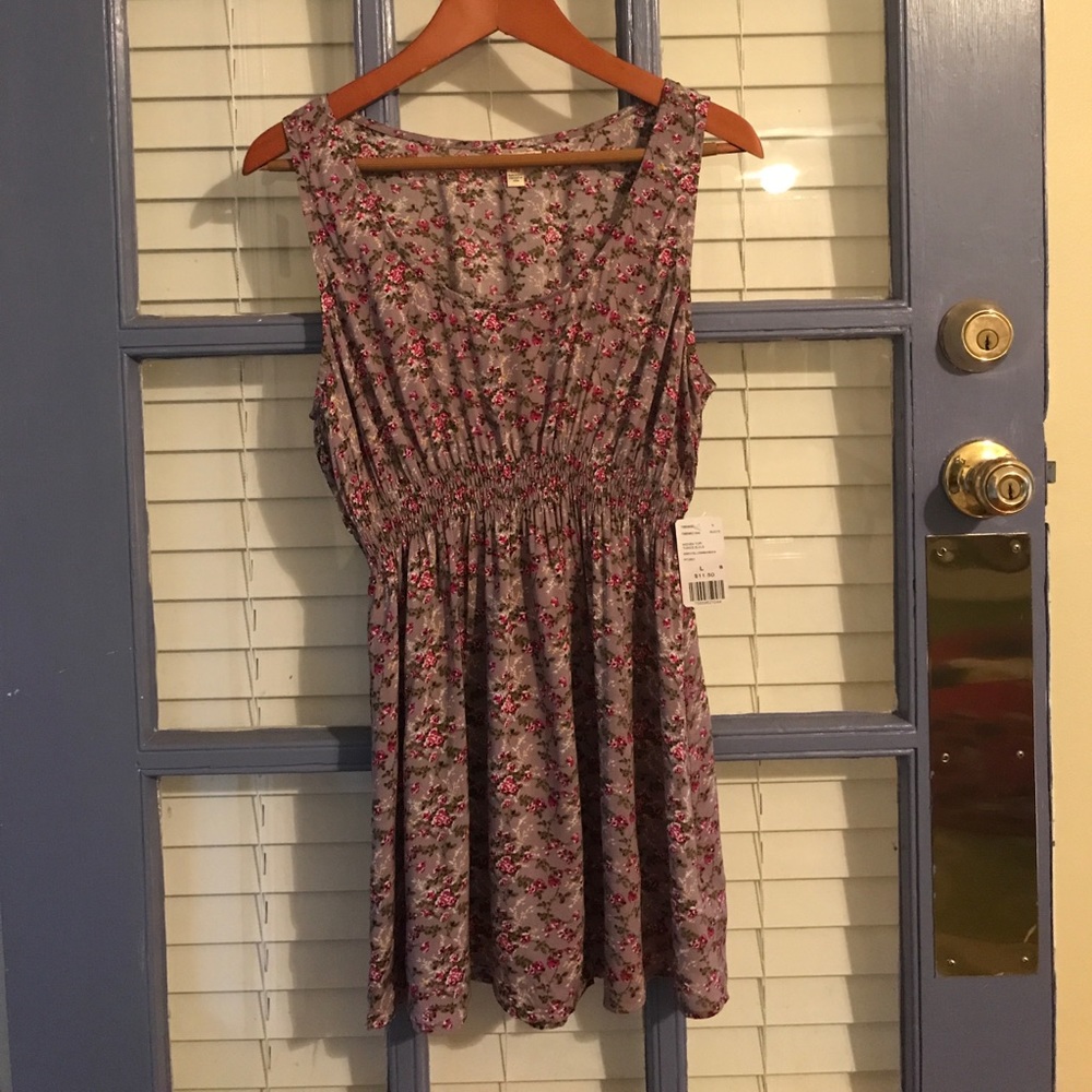 Large Floral F21 Tunic