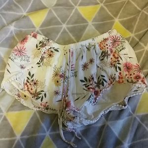 Floral shorts