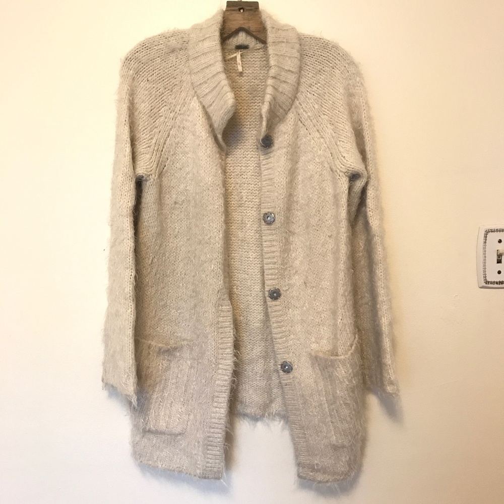Free People Fuzzy Sweater!