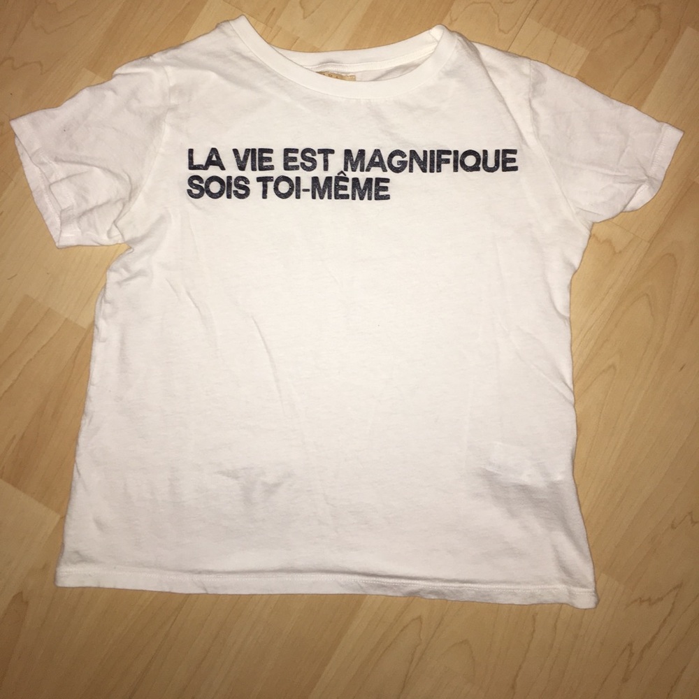 Zara French CropTop