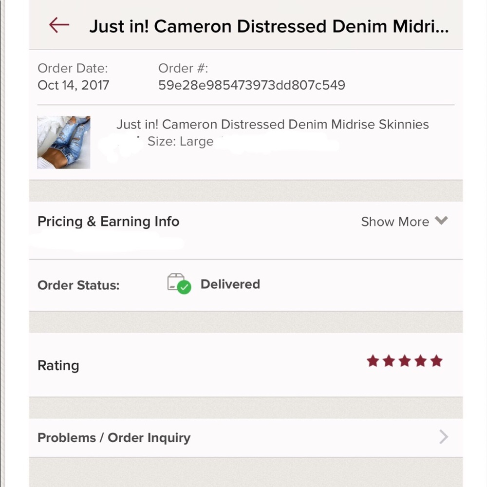 The Cameron Distressed Denim Light Wash Skinnies - Picture 4 of 4