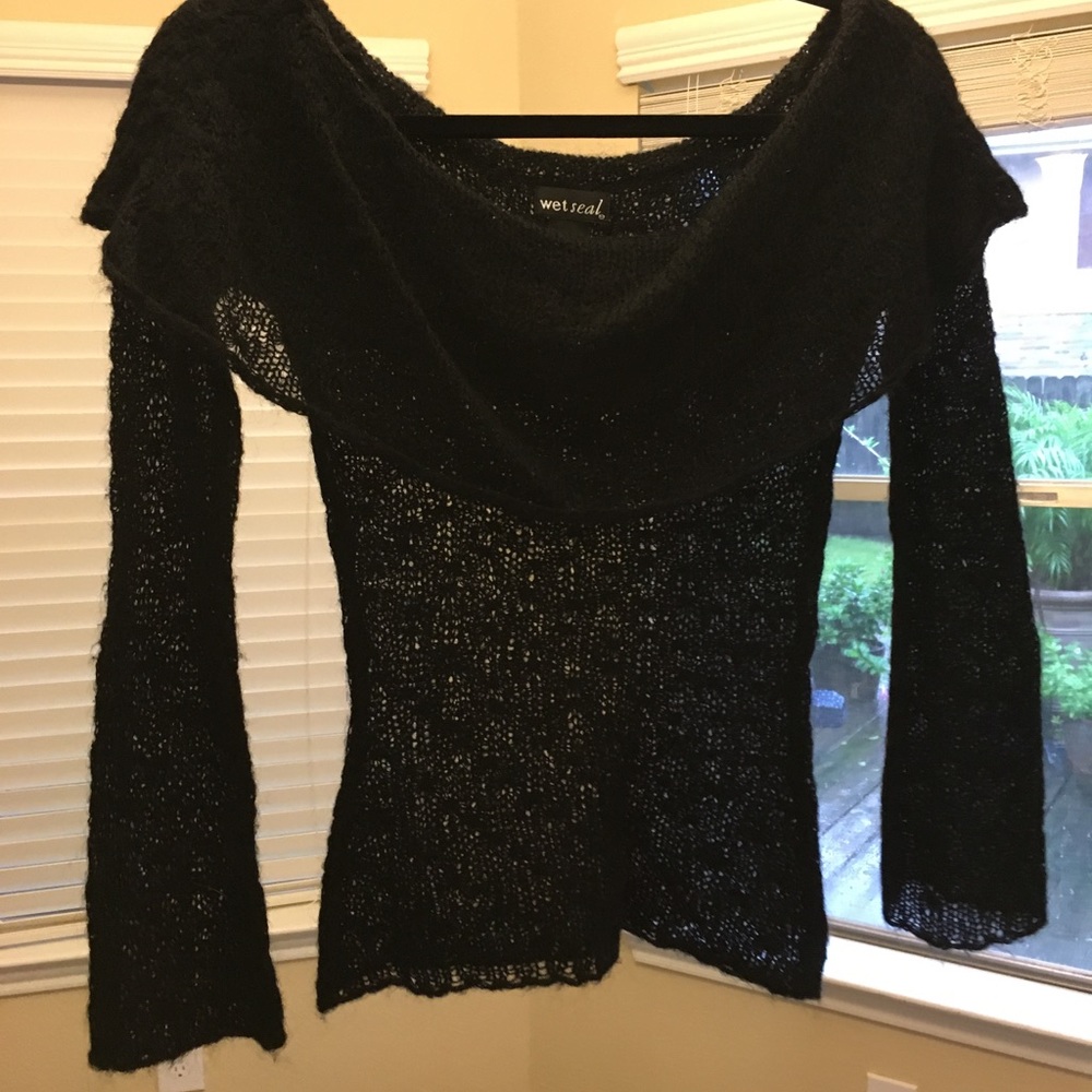 Black sweater
