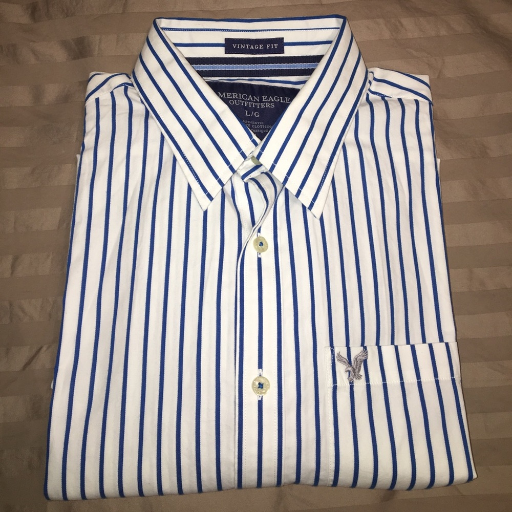 American Eagle Vintage Fit Button-Down