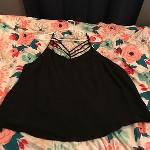 Plus size two tops and a floral long dress all 3x