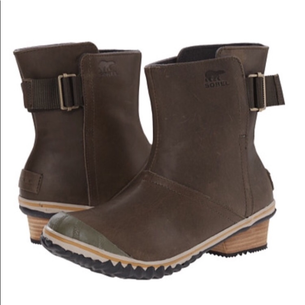 Sorel Slimboot Pull On Rain boots - Size 6