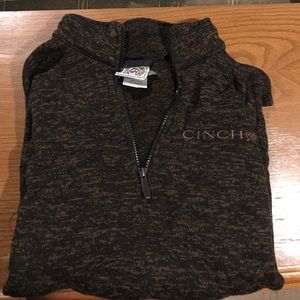 Men's Quarter Zip Cinch sweater