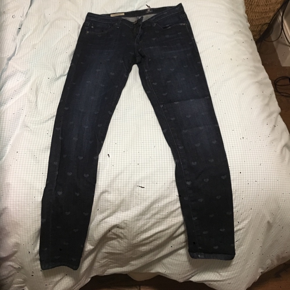 AG limited addition super skinny ankle jeans