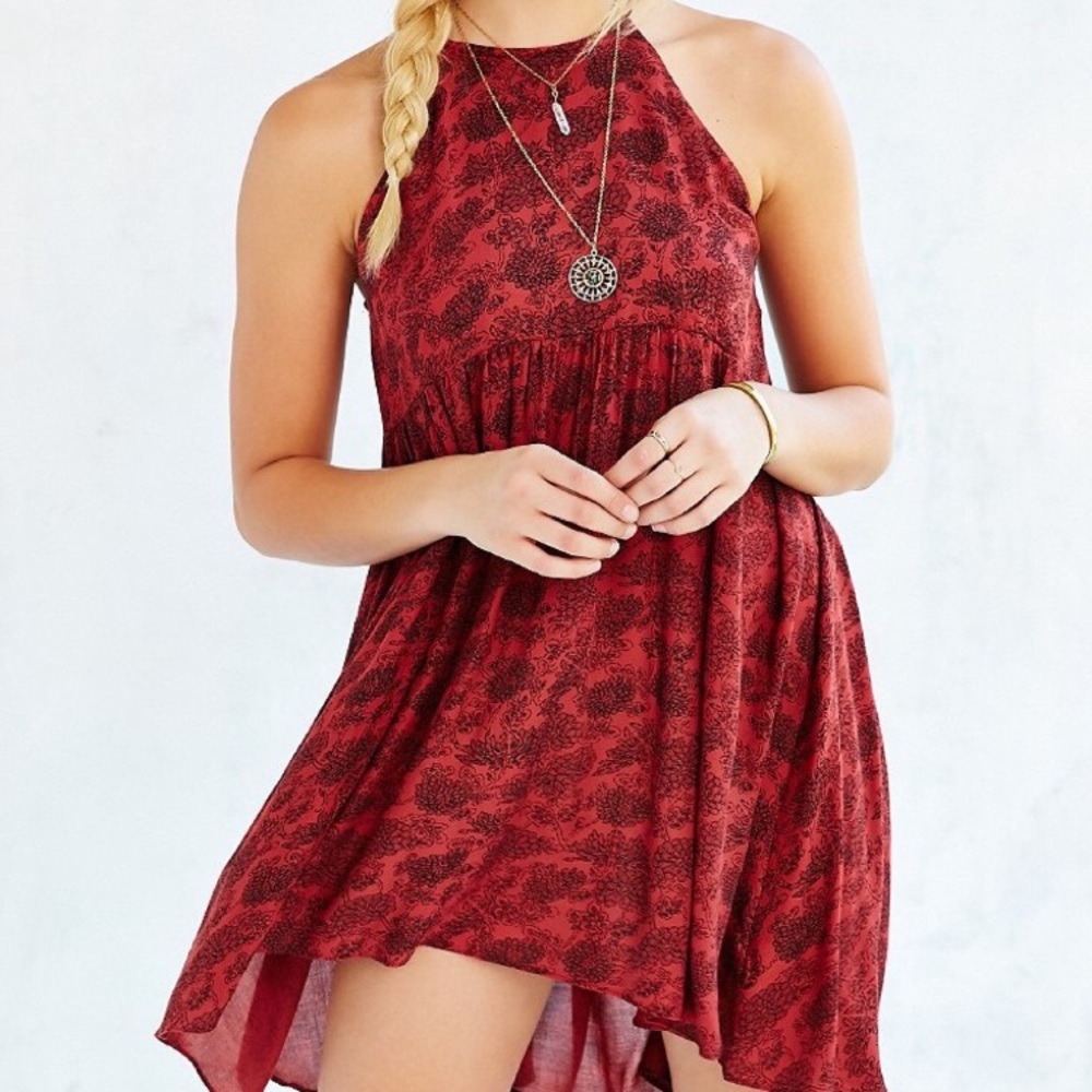 UO Kimchi Blue Florence High/Low Dress
