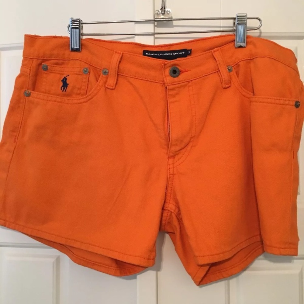 Ralph Lauren Sport Shorts Orange Size 31