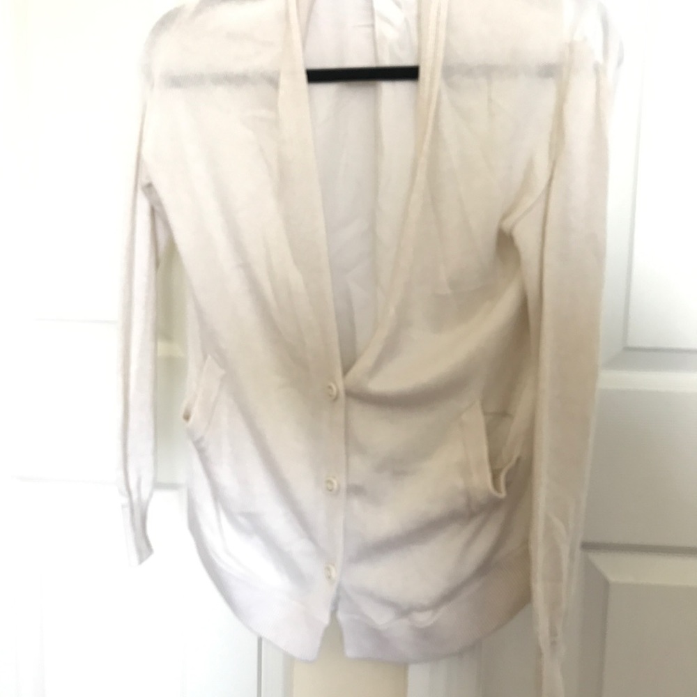 Lulu Lemon White Cardigan