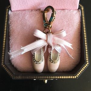 Juicy couture ballet shoe charm