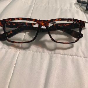 Fake glasses