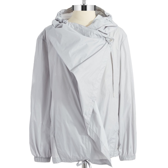 calvin klein white windbreaker