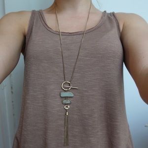 Long Neutral Necklace