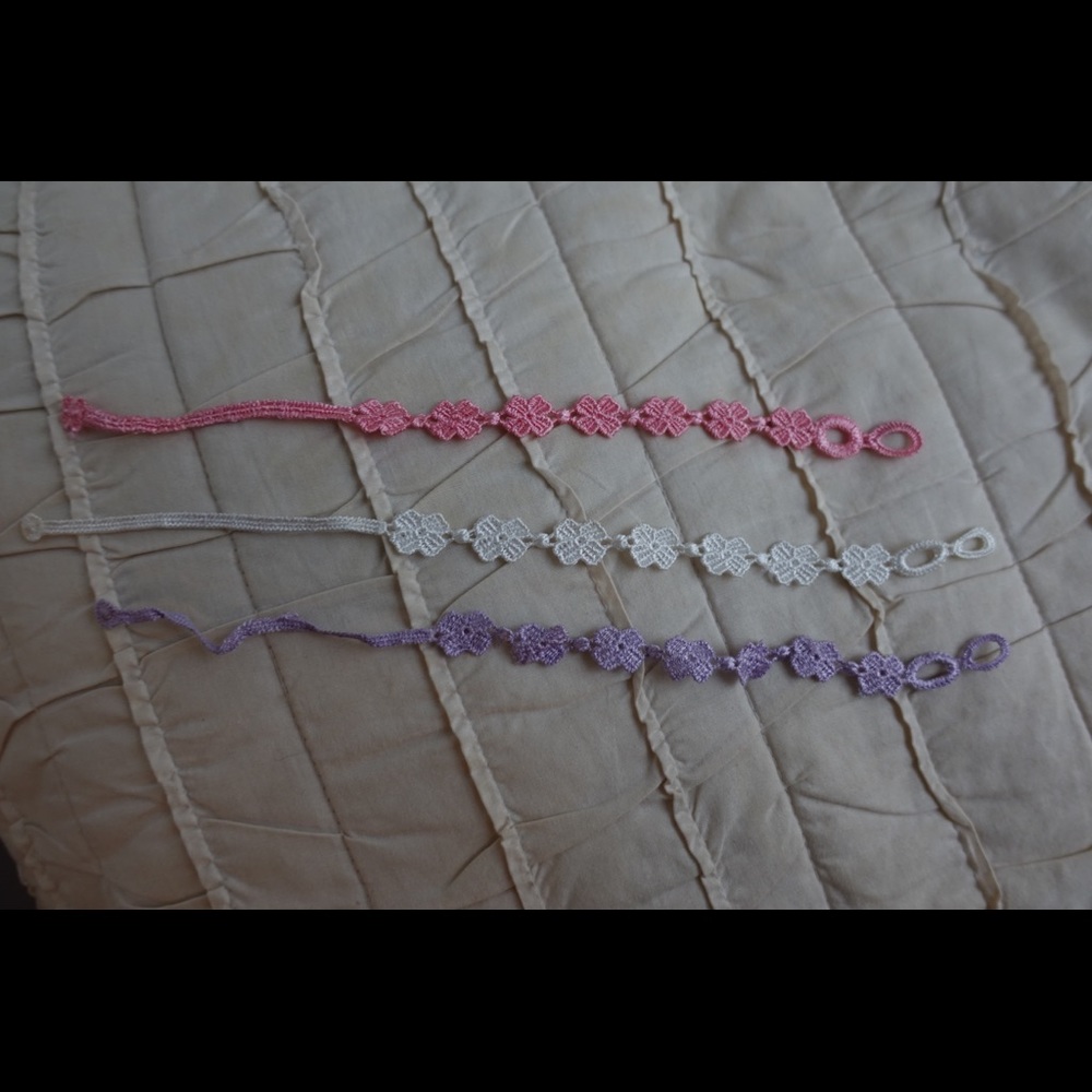 **FREE.BE ADD ON** Flower Lace Ankle Bracelet