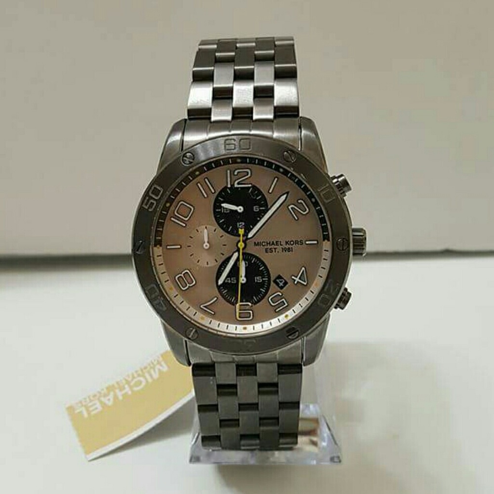 Brand new Michael Kors Gunmetal Stainless watch - Picture 5 of 5