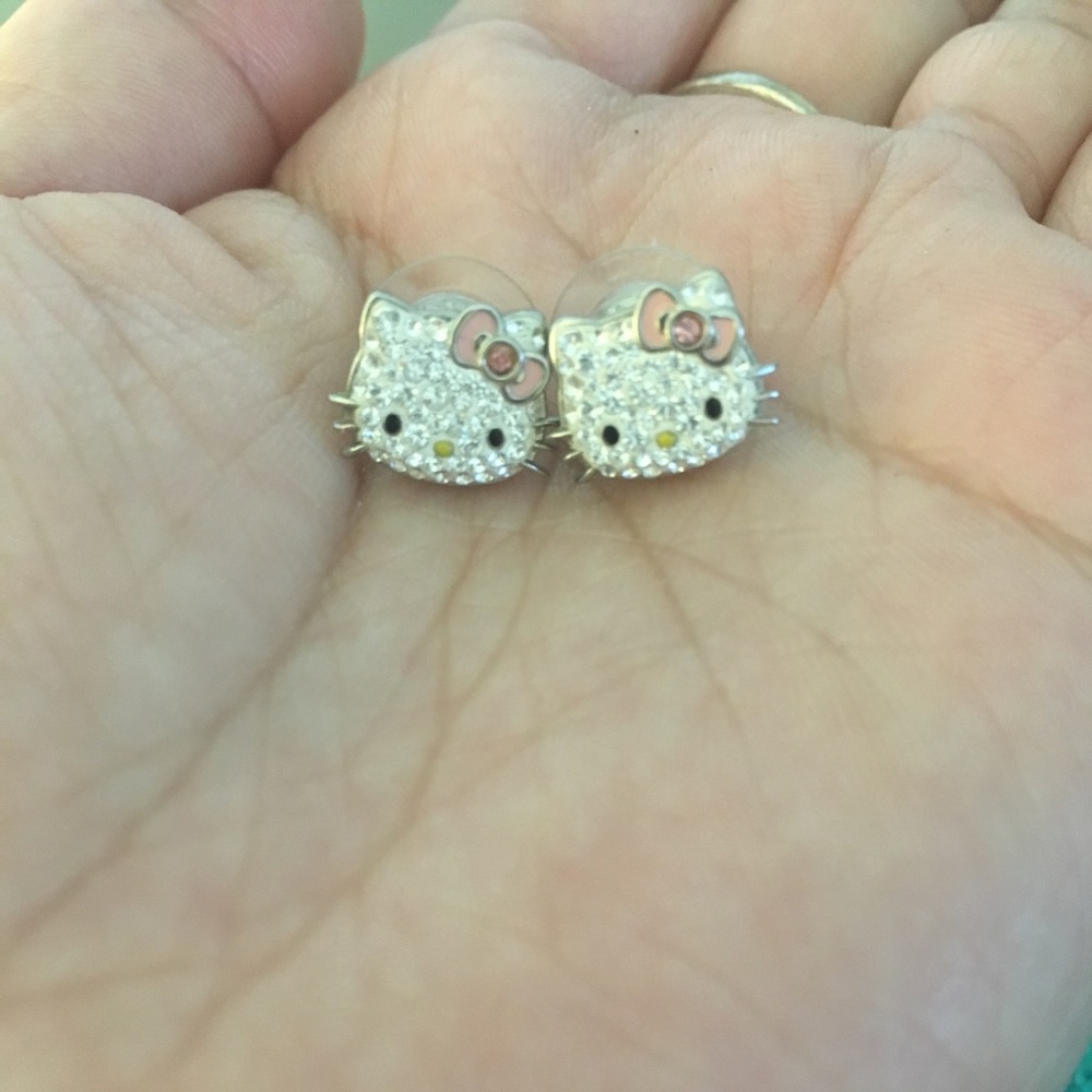 Swarovski Hello Kitty Earrings