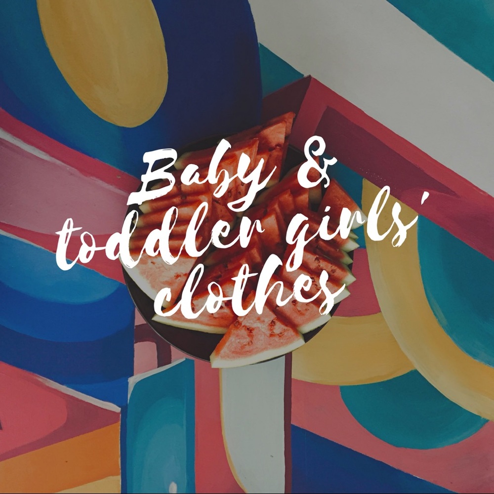 Baby and toddler girls' clothes