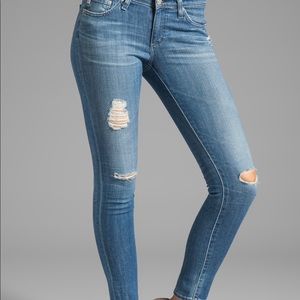 AG super skinny ankle jeans