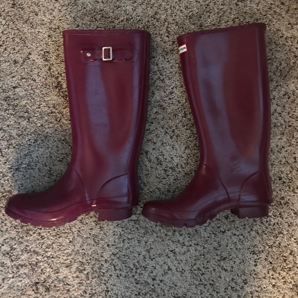 Hunter rain boots