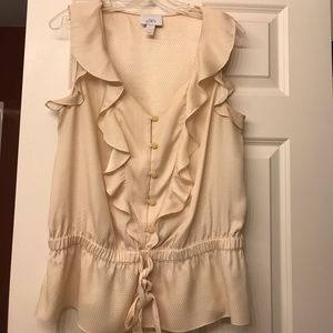 Loft sleeveless blouse