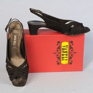Vaneli Indeed black sandal