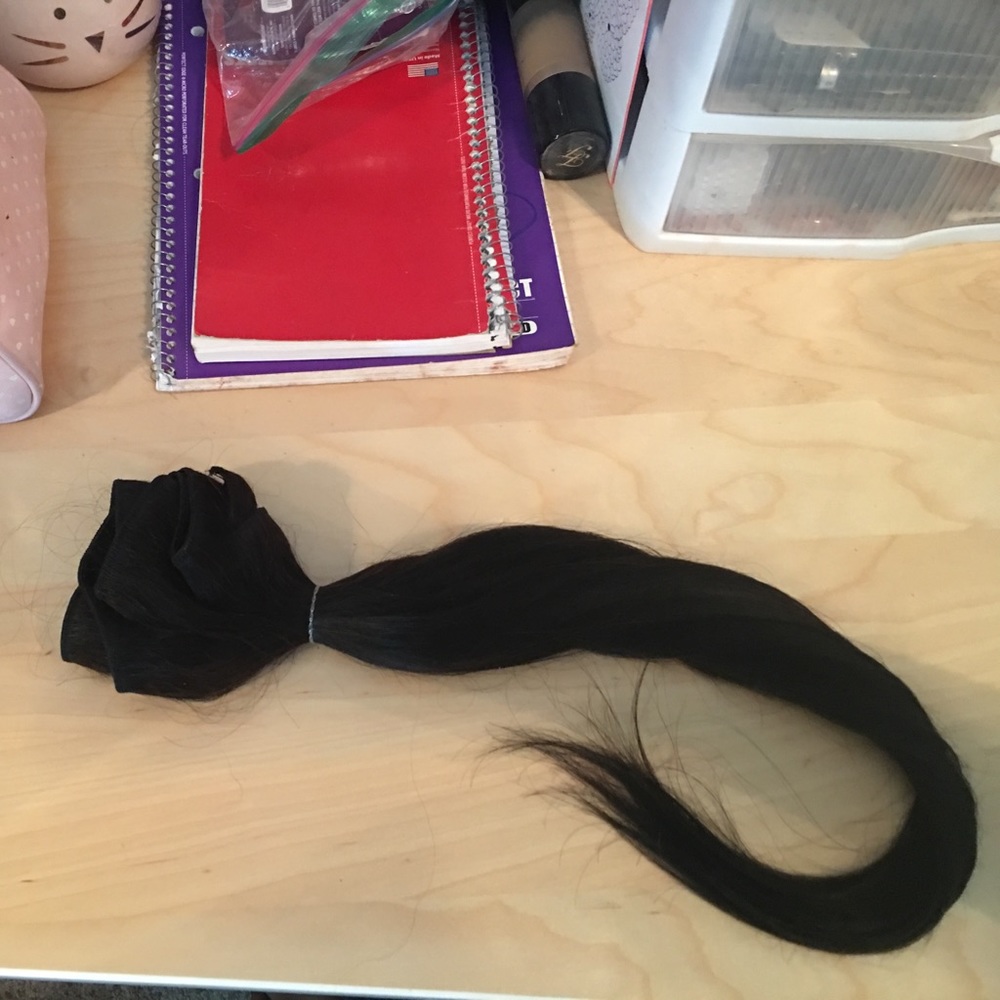 Human hair extensions