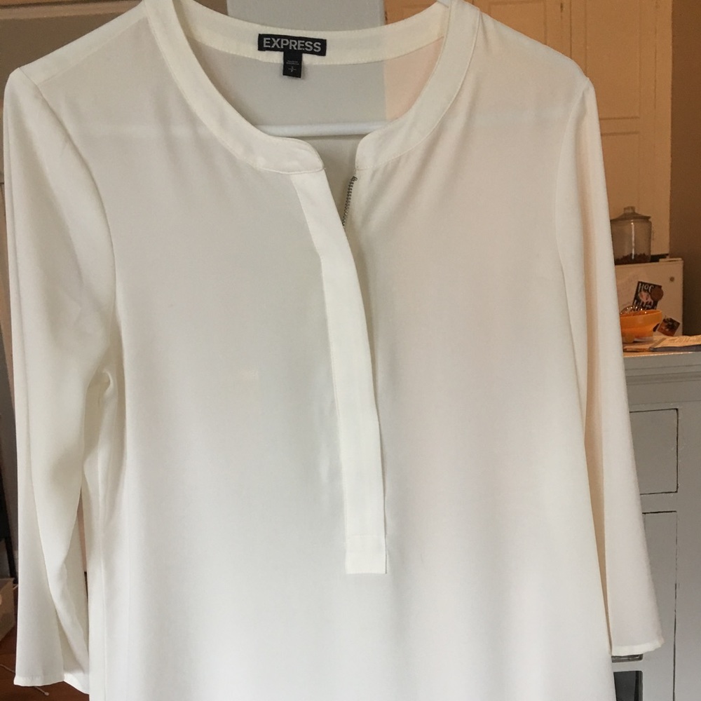 Cream Express Tunic