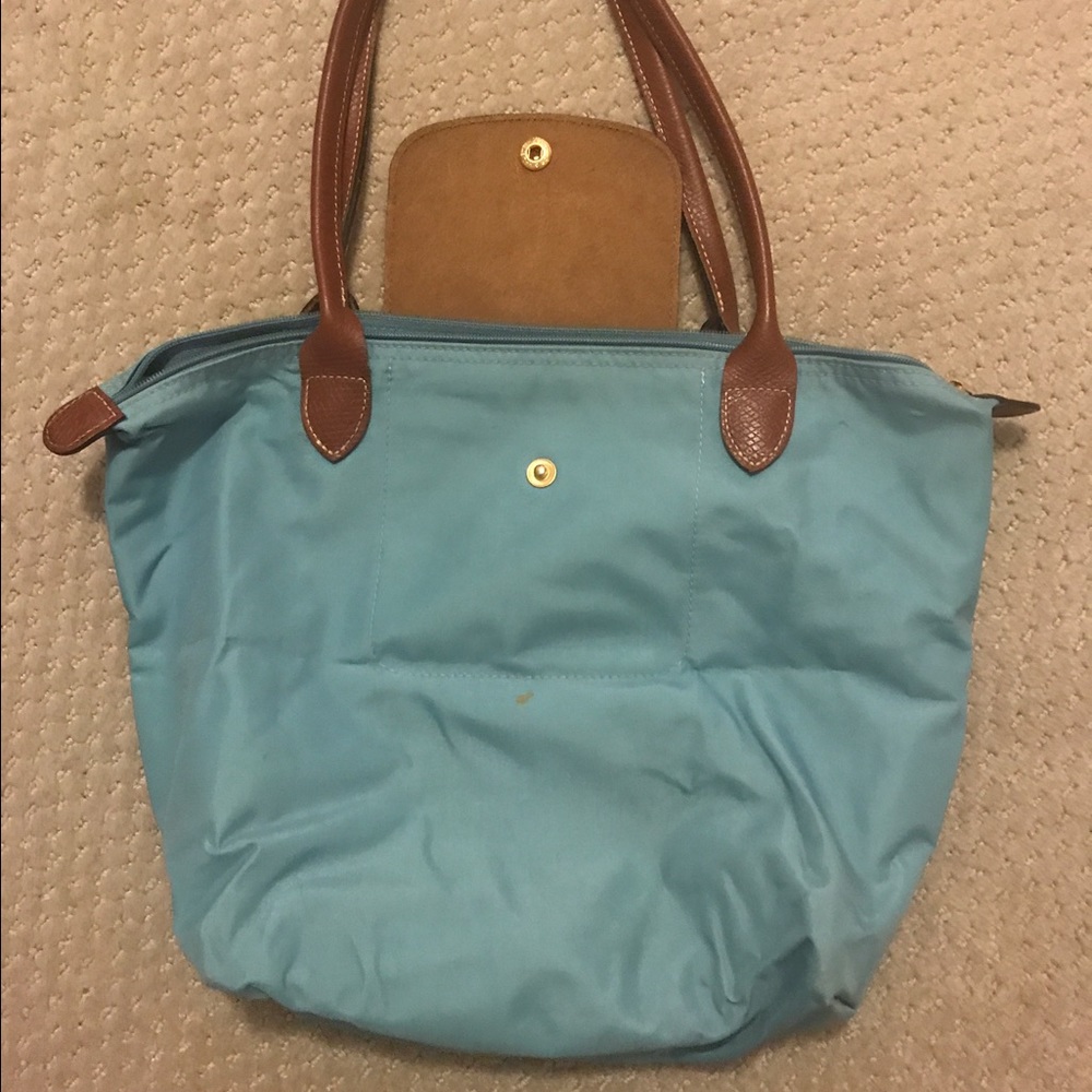 Longchamp 'small le pliage' shoulder tote
