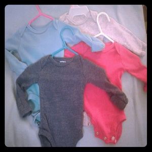 Newborn hipster onesies