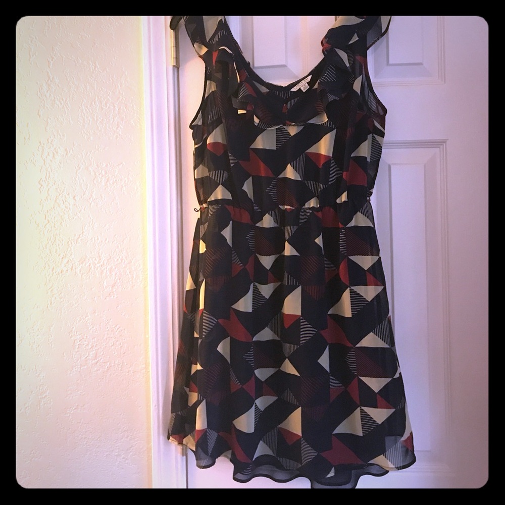 Forever 22 red and blue dress