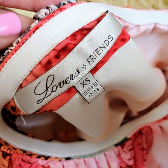 LOVERS + FRIEND'S Aztec Python STRAPLESS DRESS - Picture 8 of 8