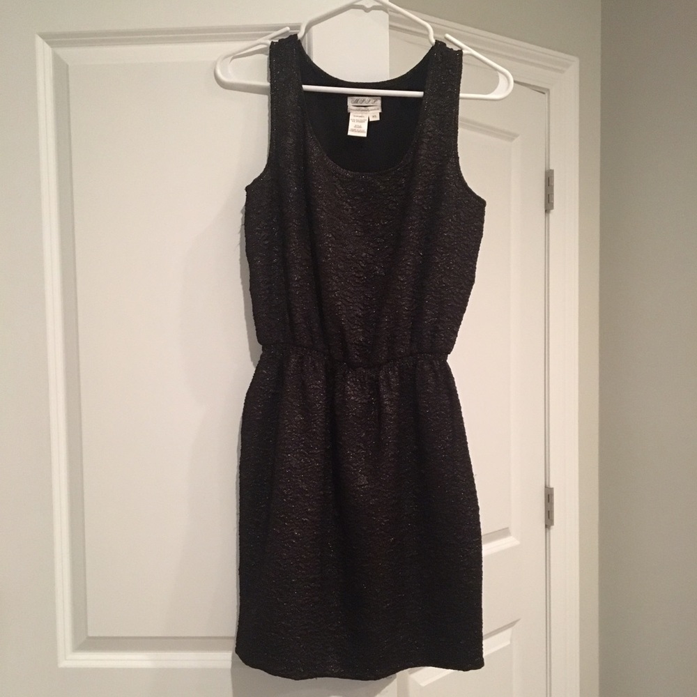 Black/gold cocktail dress Max Studio- size XS